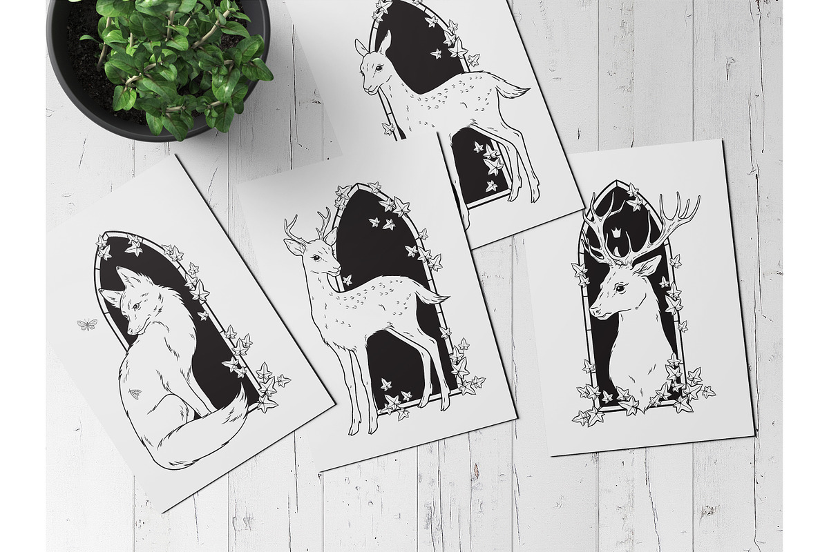 Mystery Forest - Chapter 2 - Vector, an Animal Illustration by Croisy (Photo 3 of 8)