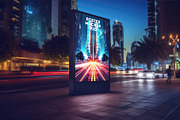 20 Street Poster and Banner Mockups, an Advertising Mockup by optimism (Thumbnail 7 of 21)
