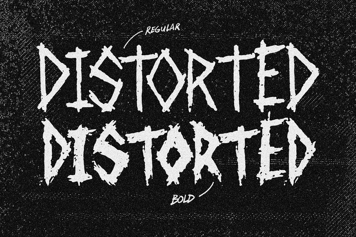 RAGEOUS FURY SPLATTER FONT, a Blackletter Font by CONTRIVEDAZE (Photo 3 of 3)