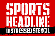 SPORTS HEADLINE FONT BUNDLE, a Sans Serif Font by Alphabet Agency (Thumbnail 10 of 11)