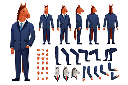 Horse man character. Anthropomorphic, a Graphic by Stock-Smart-Start