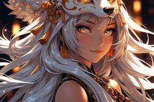Fantasy Warrior Woman, a Person Photo by Hamza067