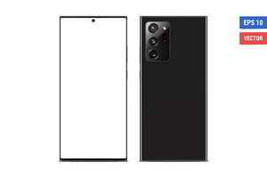 Mockup Samsung Galaxy Note 20 Ultra