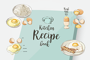 Eggs Hand drawn Vector set, an Illustration by Alltruecolours (Thumbnail 4 of 5)