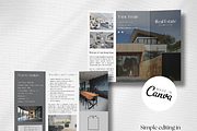 Real Estate Trifold Brochure | Canva, a Brochure Template by The Social Stuff (Thumbnail 4 of 8)