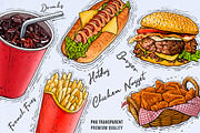 Fast food Menu Illustration, a Food Illustration by RMPL.std (Thumbnail 3 of 3)