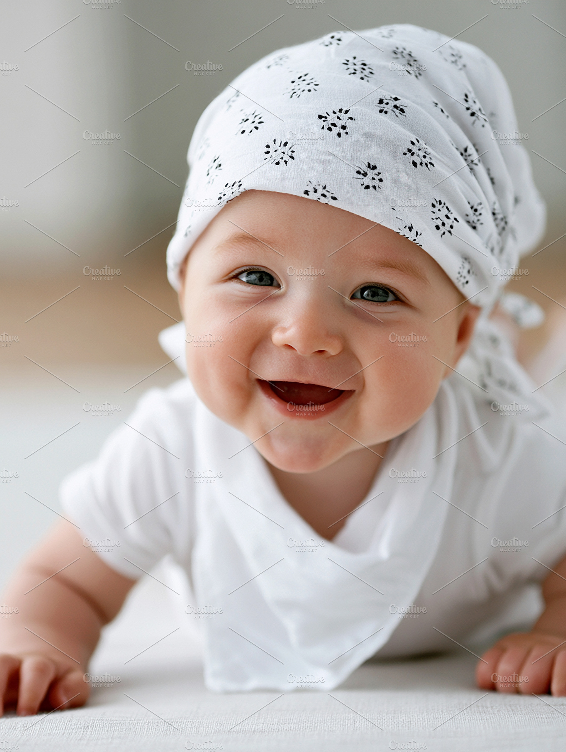 Adorable happy baby, a Person Photo by MistyDay