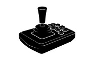 50 Retro Gaming Joystick Vector Bund, an Illustration by Creativeshirt (Thumbnail 38 of 51)