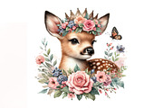 Birthday Baby Animal Clipart, Birthd, an Illustration by Designking (Thumbnail 4 of 4)