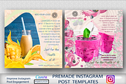 CANVA Templates Instagram Posts, a Social Media Template by Vibrant Design Shop (Thumbnail 4 of 7)