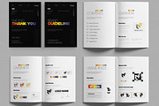 Brand Identity Guideline Brand Book, a Print Template by MightyDesign (Thumbnail 2 of 6)