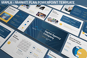 Mapla - Market Plan Powerpoint, a Presentation Template by SlideFactory (Thumbnail 1 of 4)