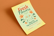 Flower Shop Promotion Flyer, a Flyer Template by Guuver (Thumbnail 3 of 3)