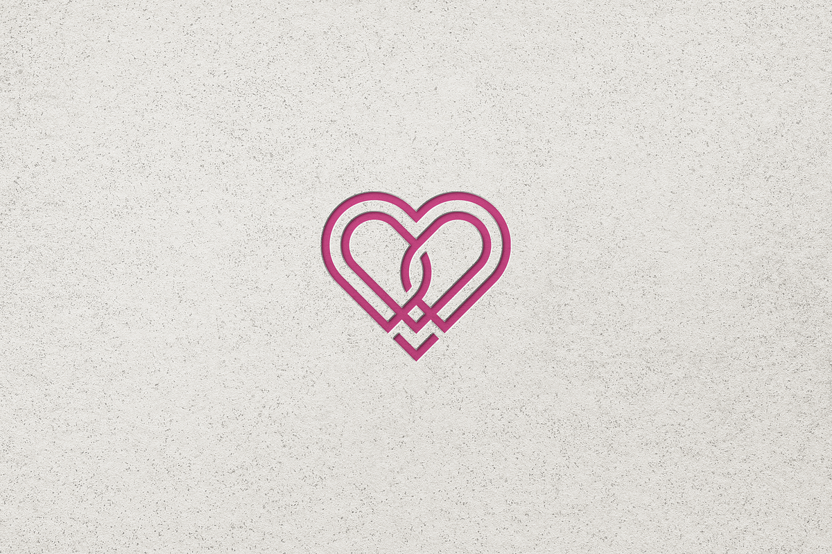Minimalist Modern Love Logo, a Branding & Logo Template by Luxury Logos (Photo 4 of 4)