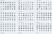 1700+ Mega Icons Bundle, a Solid Icon by Optimistic Designs (Thumbnail 4 of 5)