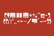 Techno Capsule - Y2K Typeface, a Sans Serif Font by HipFonts (Thumbnail 3 of 7)
