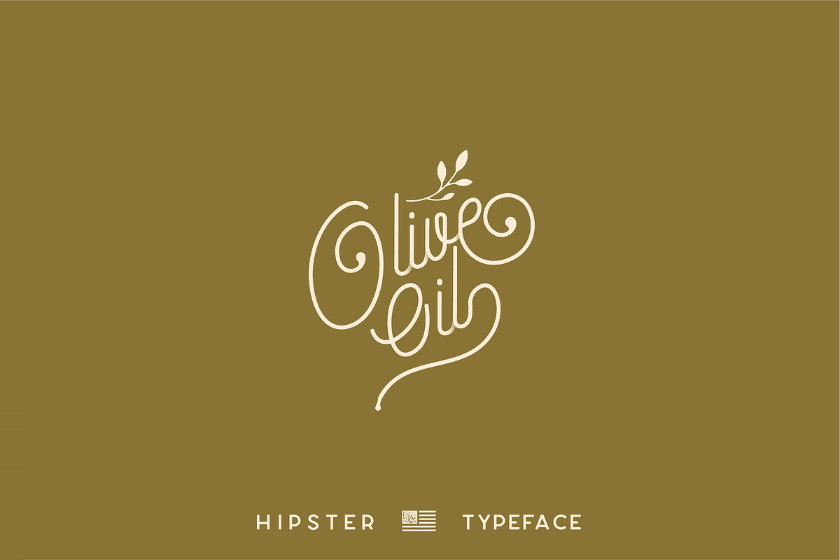 Hipster Style - Stylish Font Duo preview 7