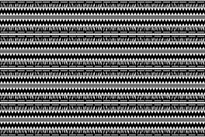 Monochrome Tribal Ethnic Pattern, a Pattern Graphic by Mightyfire
