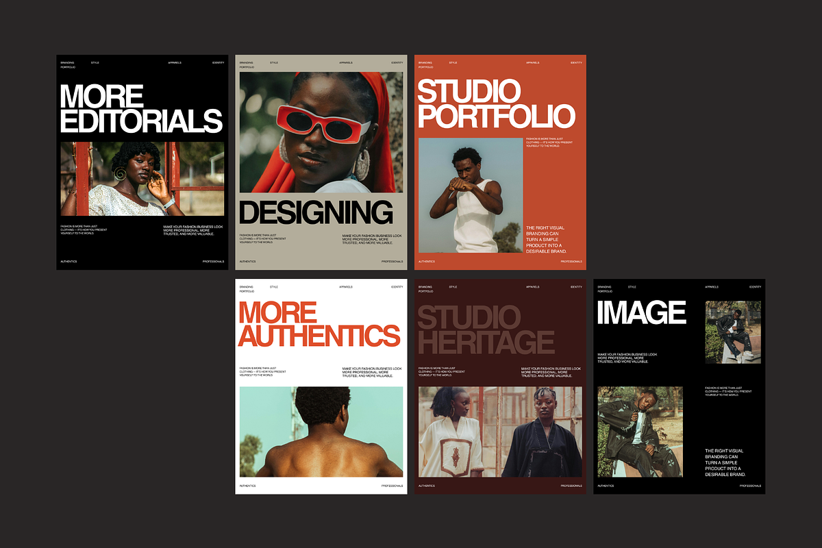 Brand Portfolio Social Media Bundles, a Social Media Template by Creatorism (Photo 5 of 8)