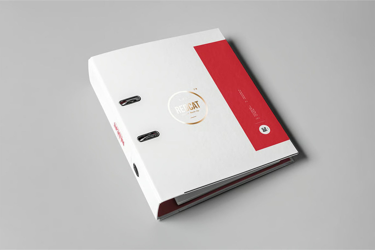 Binder Mock-up, an Advertising Mockup by zippypixelstudio (Photo 2 of 11)