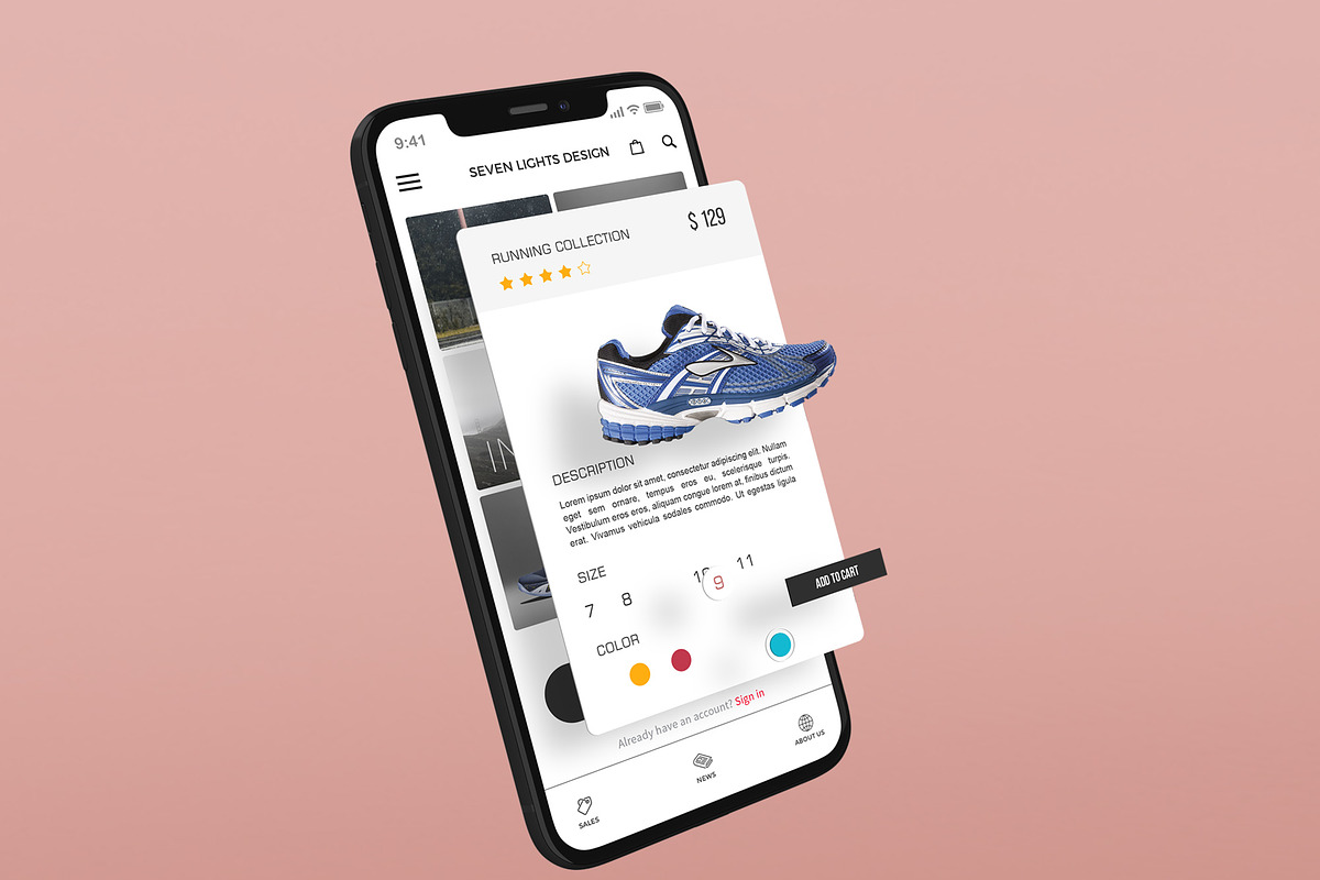 iPhone X Multilayer Mockup Set, an iPhone Mockup by Seven Lights (Photo 6 of 13)