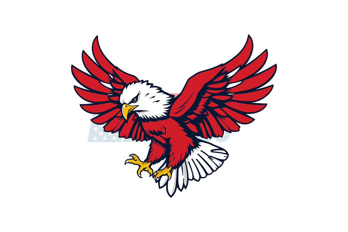 USA Eagle Heart Icons Bundle, an Object Graphic by yasushie (Photo 11 of 12)