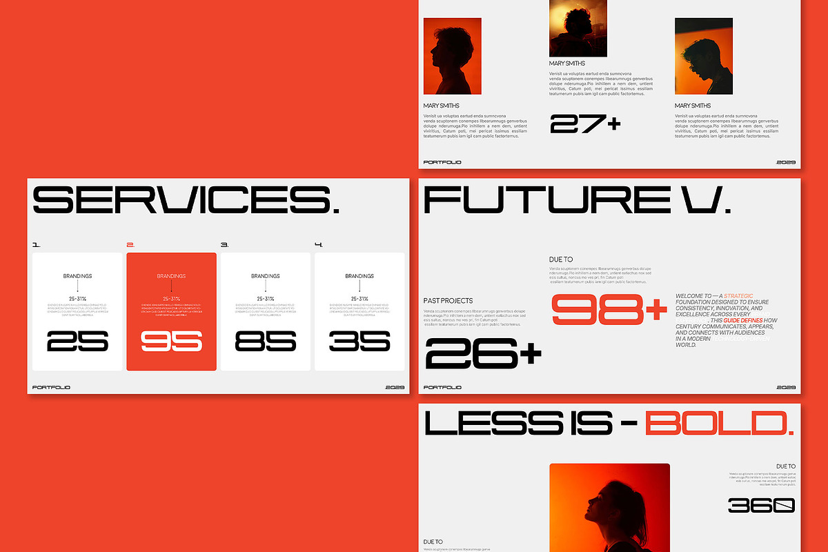 Portfolio Template - Figma, a Branding & Logo Template by Templeste (Photo 5 of 6)