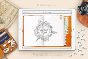 Digital travel journal, a Stationery Template by Kate Snitser (Thumbnail 4 of 6)