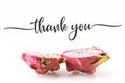 dragon fruit, a Script Font by N (Thumbnail 8 of 8)