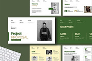 Modern Minimalist Business Project, a Presentation Template by Mighty-Slide (Thumbnail 1 of 5)