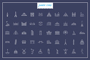 Monument Line Icons V2, a Solid Icon by Jumbo Icons (Thumbnail 4 of 5)