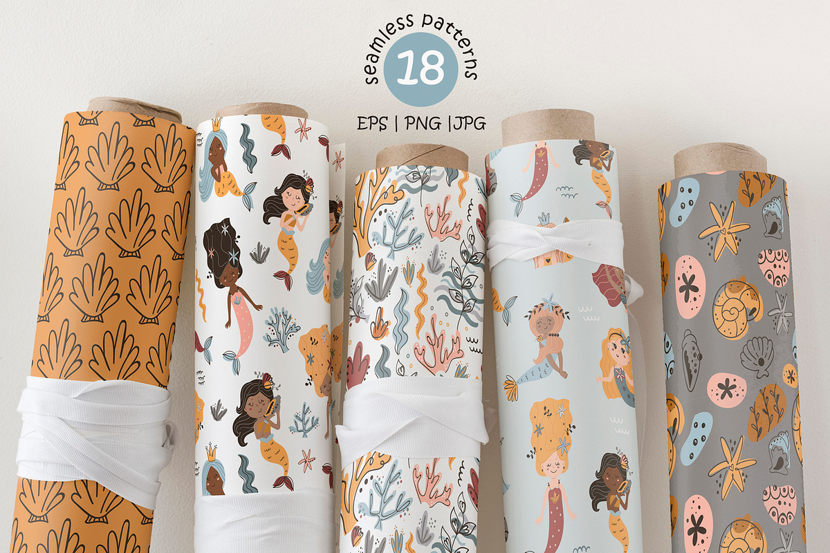 Mermaids Collection, a Graphic by Nafanya (Photo 7 of 16)