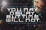 Digital Glitch Font, a Font by 177Studio (Thumbnail 3 of 7)