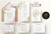 Wedding Invitation Suite - Lizbeth, an Invitation Template by Print The Love Boutique (Thumbnail 2 of 6)