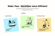Fall Doodle Designs, a Solid Icon by Prosymbols (Thumbnail 4 of 11)