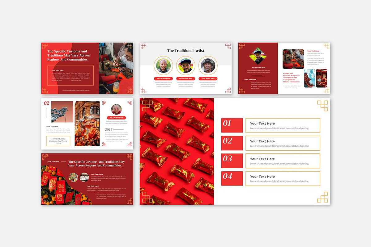 New Year Celebration Google Slides, a Presentation Template by Robs Daily Design (Photo 4 of 10)