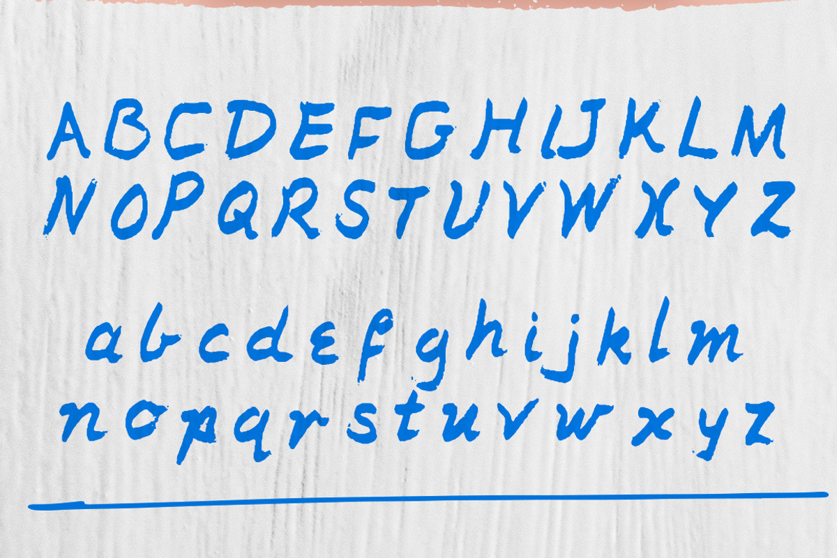 Yiayia Handwritten Font preview 3