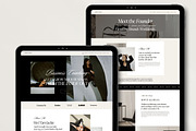 Squarespace Website Template coach, a Squarespace Template by Presentibox (Thumbnail 3 of 10)
