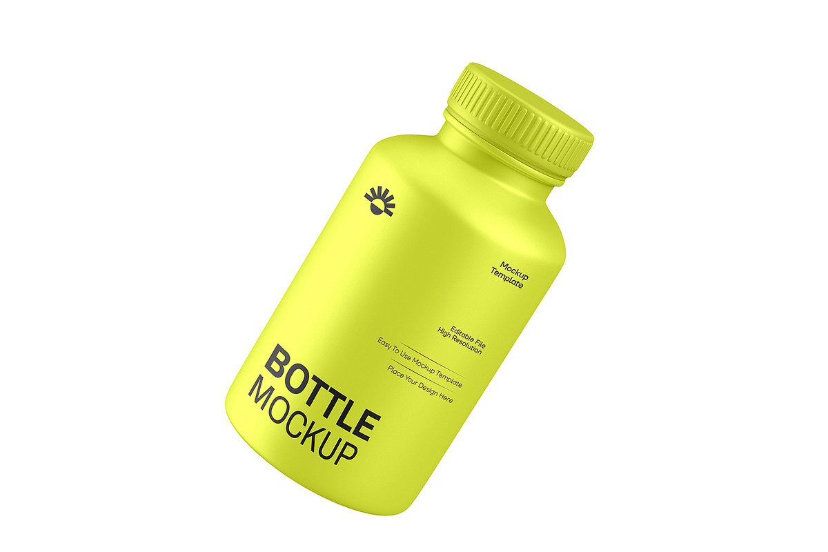Medicine Bottle Mockup Template, a Product Mockup by graphypix (Photo 1 of 4)
