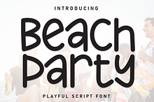 Beach Party | Script Font