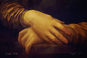 Mona Lisa - Polygonal / PRO Edition, an Illustration by Ajax-Design (Thumbnail 2 of 9)