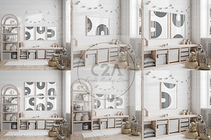 6 Nursery Mockup Frame - Bundle