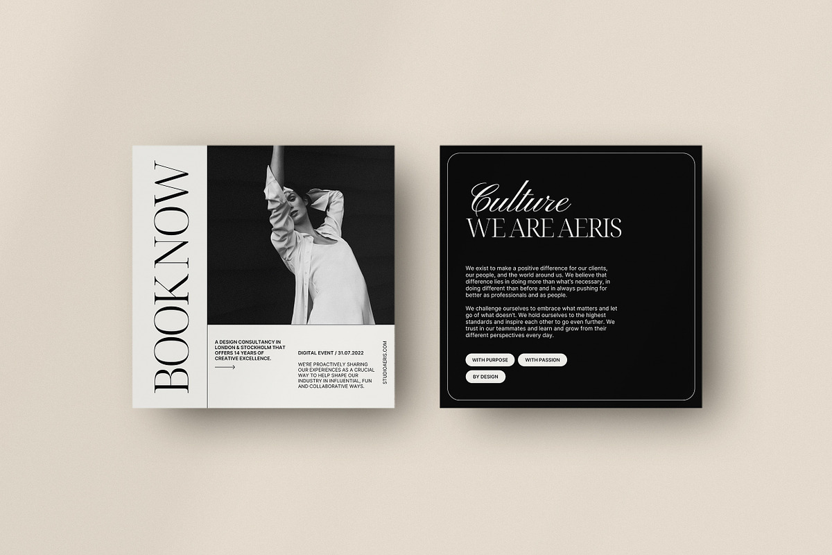 AERIS / Aesthetic Social Media Kit, a Social Media Template by Studio Dara (Photo 10 of 17)