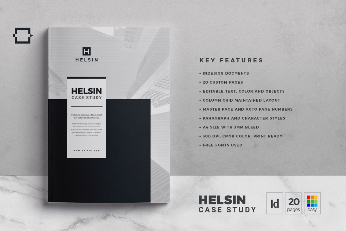 Case Study, a Brochure Template by DesignJanala (Photo 1 of 11)