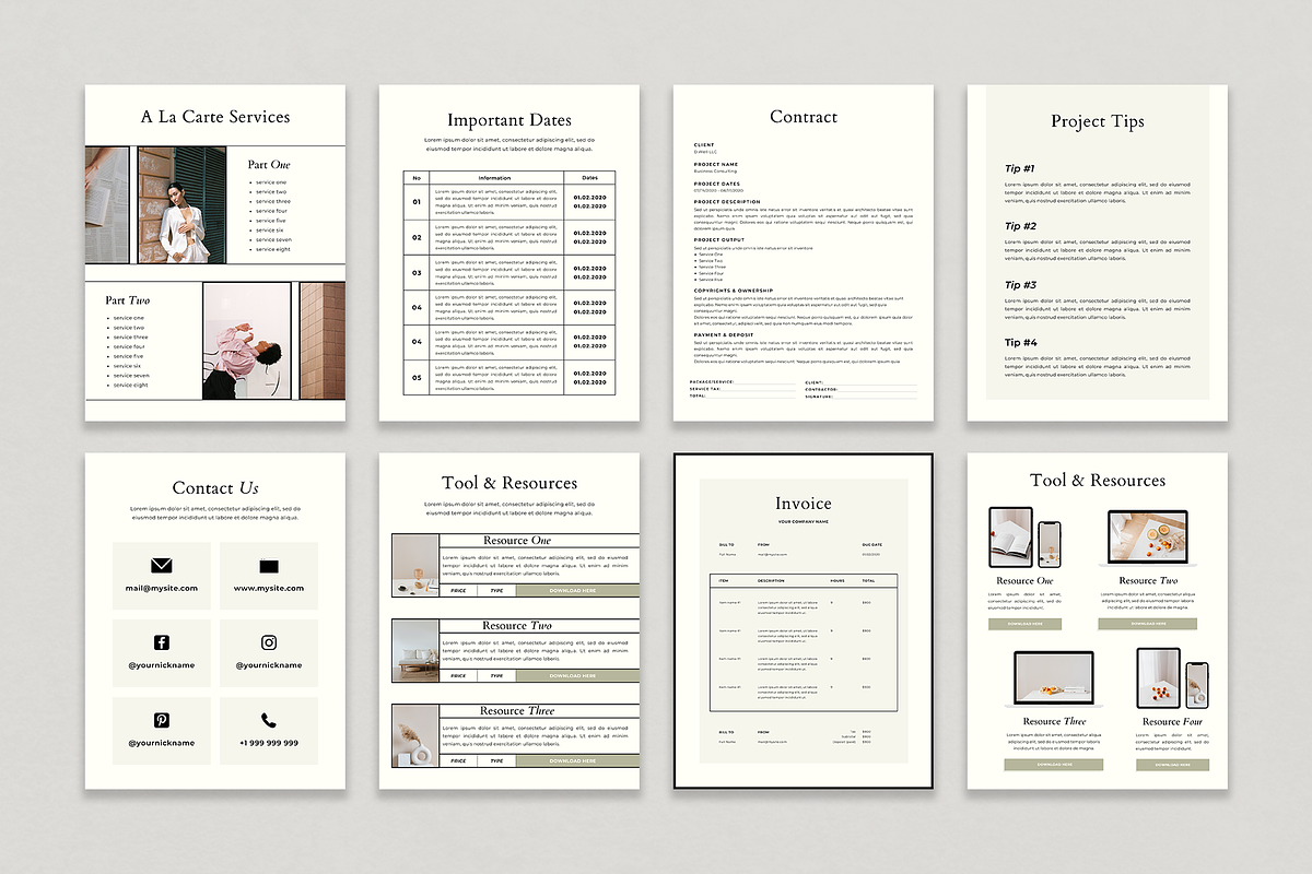Client Welcome Guide | Canva, a Brochure Template by Ralony (Photo 7 of 9)