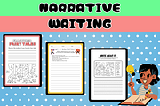 Narrative writing graphic organizer, a Templates & Theme by Premium Digital Templates (Thumbnail 1 of 3)