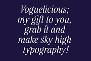 Voguelicious, Cozy Academia, a Serif Font by TypeFaith Fonts (Thumbnail 2 of 12)
