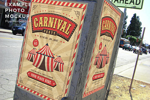 Carnival Event Party Flyer Template