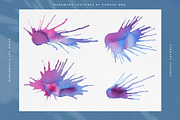 Watercolor Splashes, a Texture Graphic by Tidemuse (Thumbnail 4 of 5)