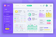 Neumorphic UI Dashboard Admin Panel, a Templates & Theme by alexdndz (Thumbnail 12 of 21)